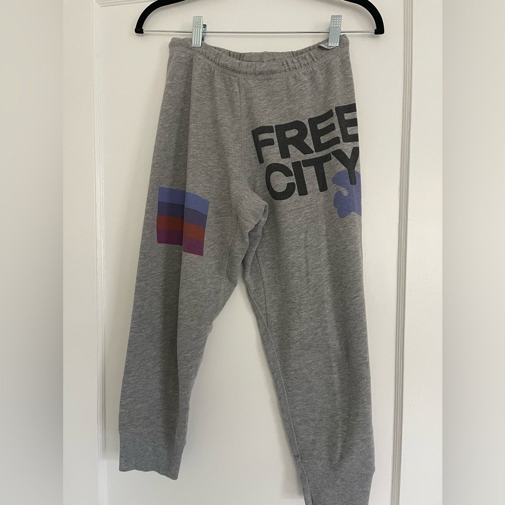 Free city ankle sweatpants